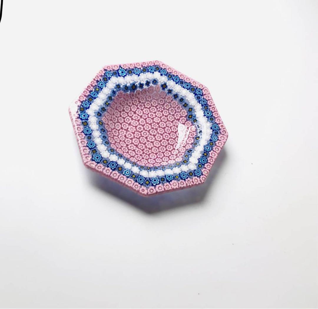 豆皿 ★ミルフィオリ イタリア ムラーノ murano 小物置き　コレクション